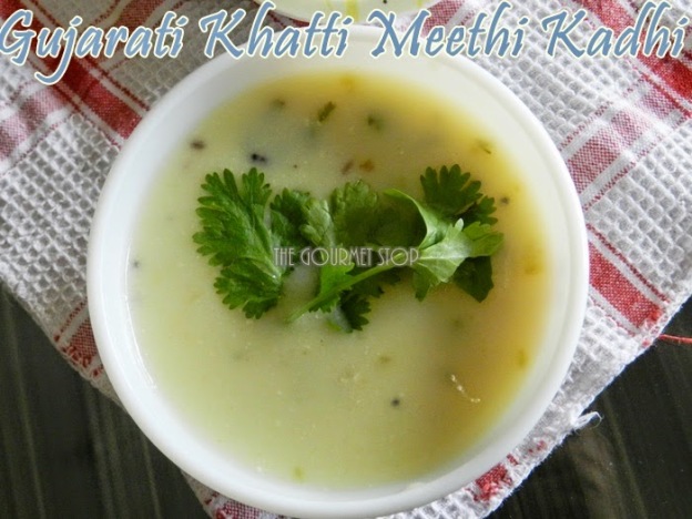Gujarati Kadhi Recipe: Khatti Meethi Kadhi Recipe 