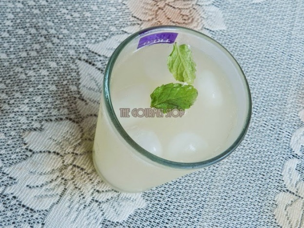 Sweet Lime Soda With a Twist of Ginger & Mint Recipe